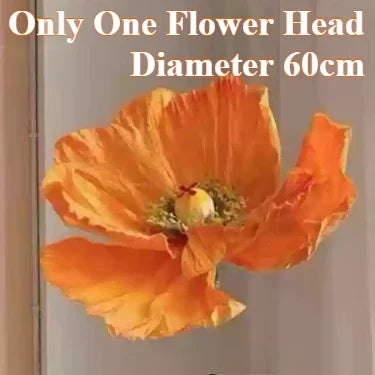 185cm Large Artificial Flowers Wedding Road Lead Flowers Window Garden Decoration Accessories Home Decor Mariage Party Supplies