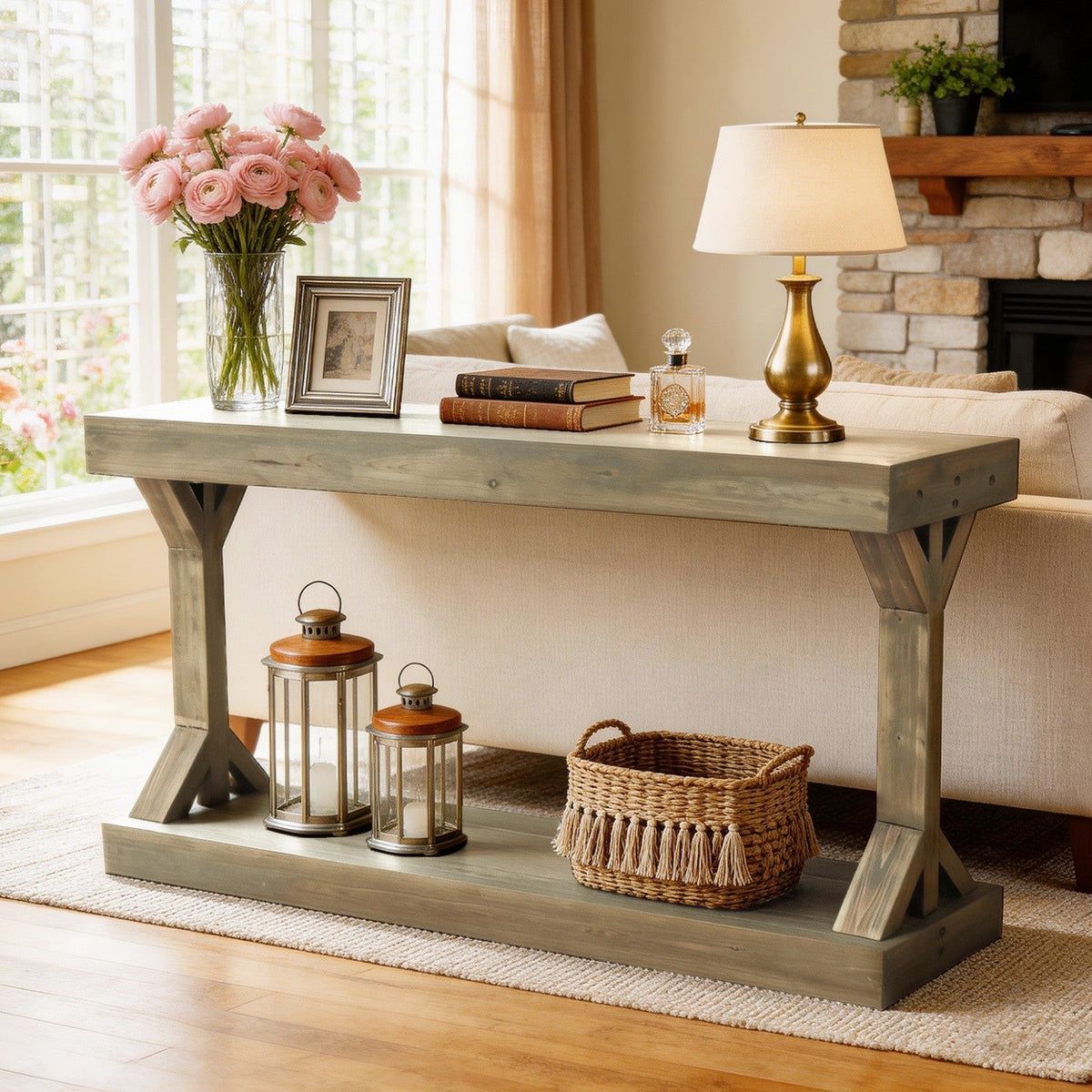 Living Room Console Table