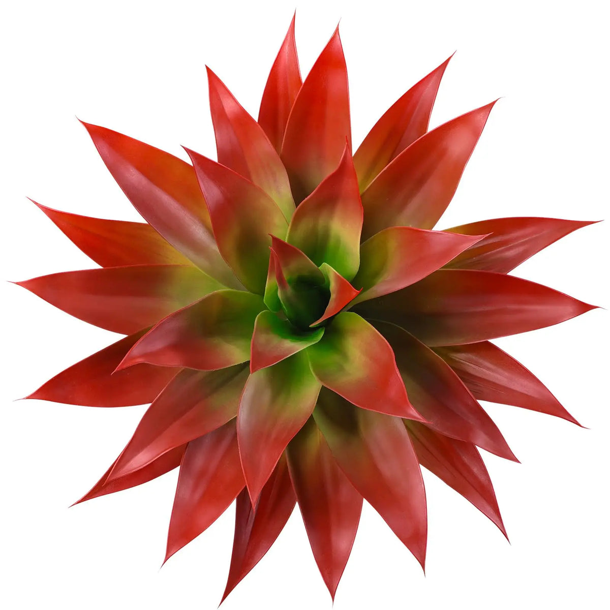 22" /28" Artificial Agave Plant with UV-Resistant Lifelike Leaves and Rosette Design, Large Faux Succulent Decor for Patio Porch Garden, Red, 22-Leaf/29-Leaf