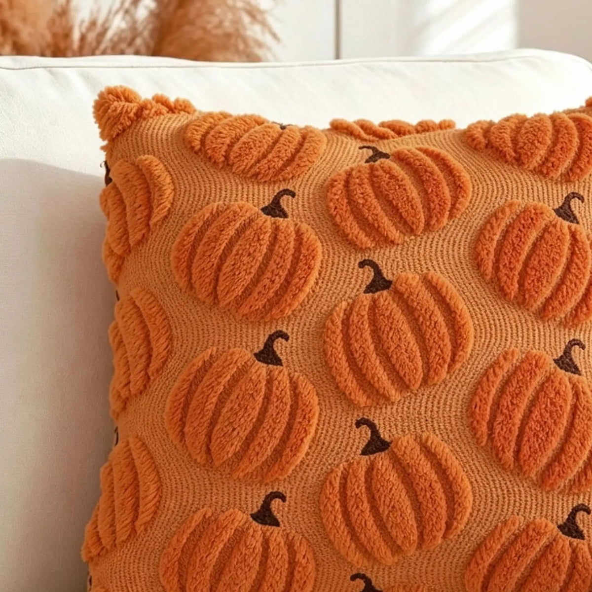 Halloween Pumpkin Throw Pillowcase Cojines Living Room Sofa Holiday Decor Pillow Cover Thanksgiving Cushion Covers 45x45/50x50cm