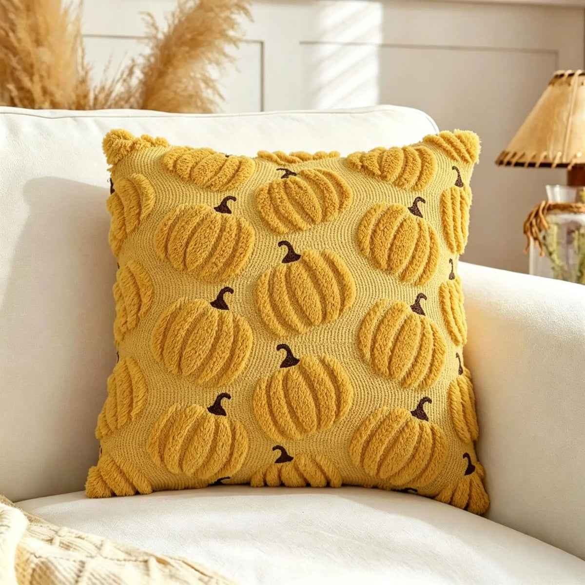 Halloween Pumpkin Throw Pillowcase Cojines Living Room Sofa Holiday Decor Pillow Cover Thanksgiving Cushion Covers 45x45/50x50cm