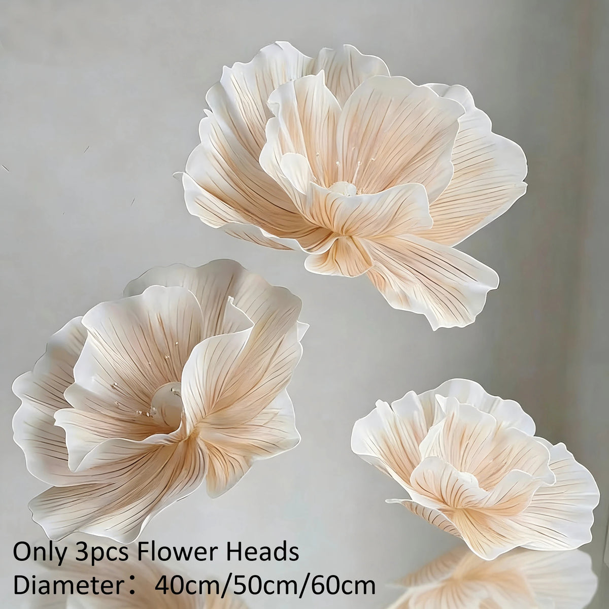 170cm EVA Large Artificial Flowers Road Lead Flower Window Display Wedding Decor Props Party Home Decoration With Stand