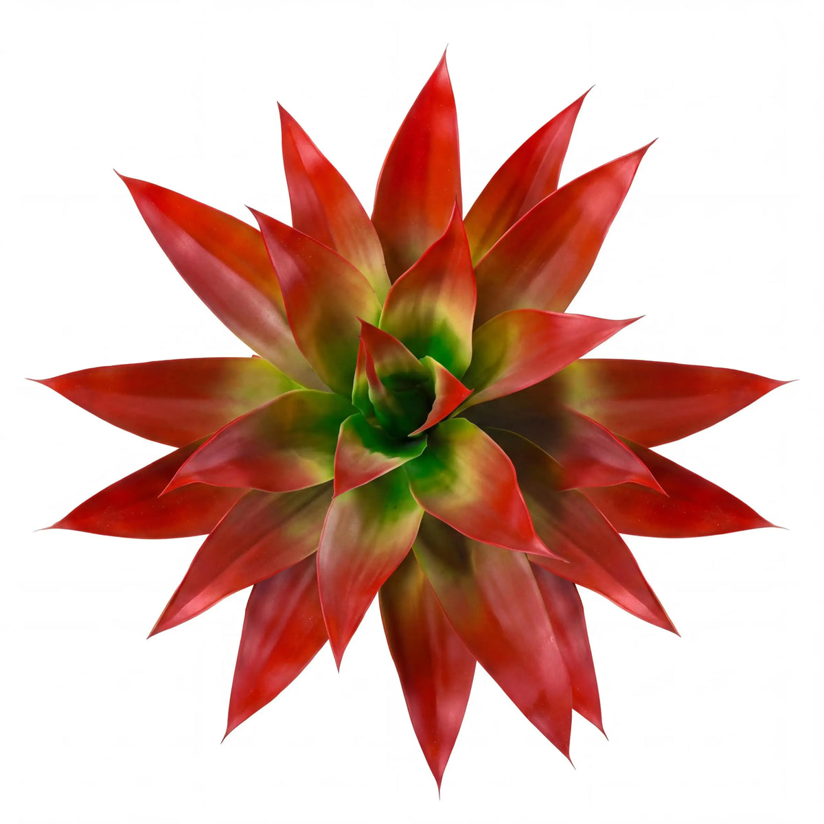 22" /28" Artificial Agave Plant with UV-Resistant Lifelike Leaves and Rosette Design, Large Faux Succulent Decor for Patio Porch Garden, Red, 22-Leaf/29-Leaf