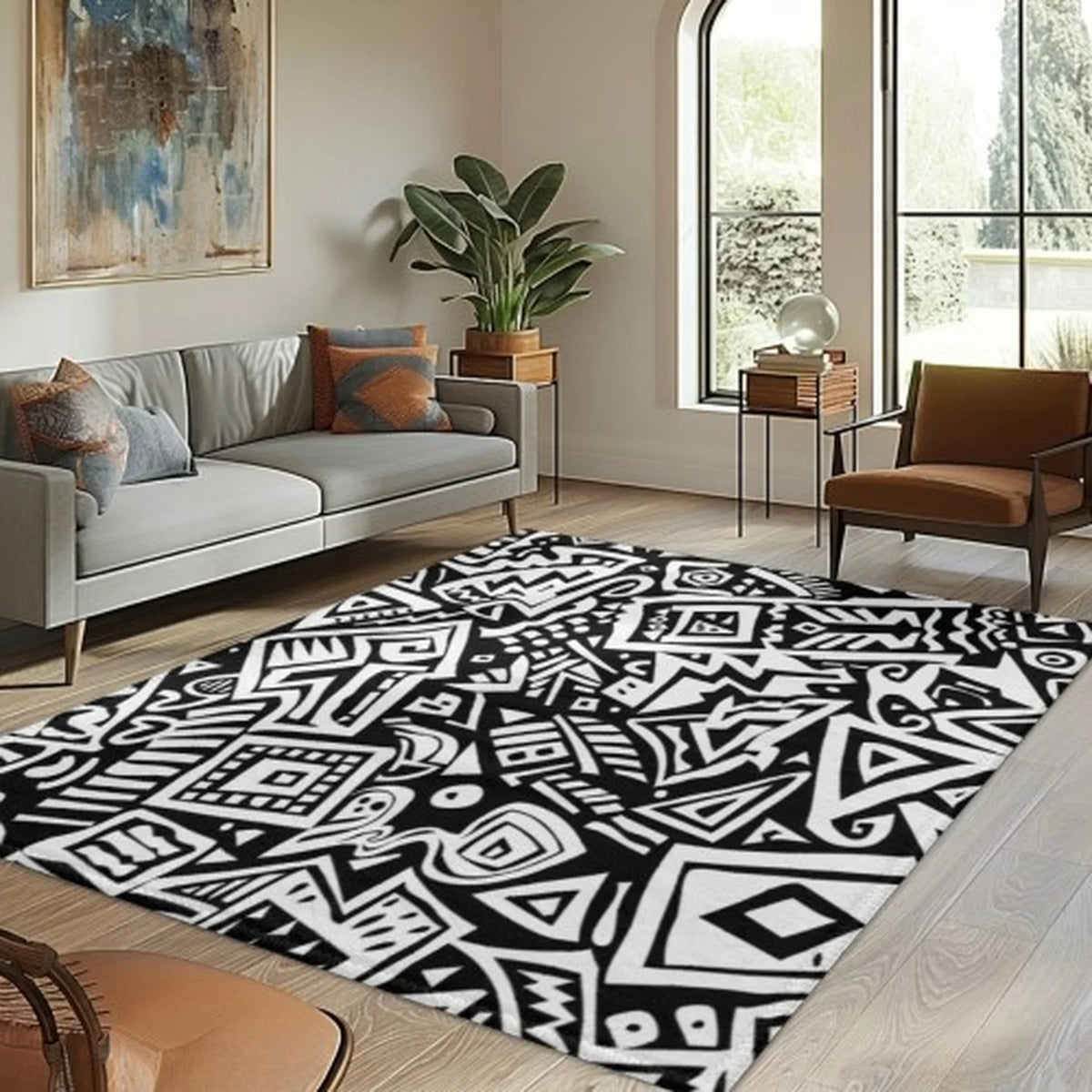 Carpets and Tufted Carpets, Modern Sage Green Area Rugs, Geometric Wool Rugs, Scandinavian Living Room Carpets, Contemporary Minimalist Home Decor