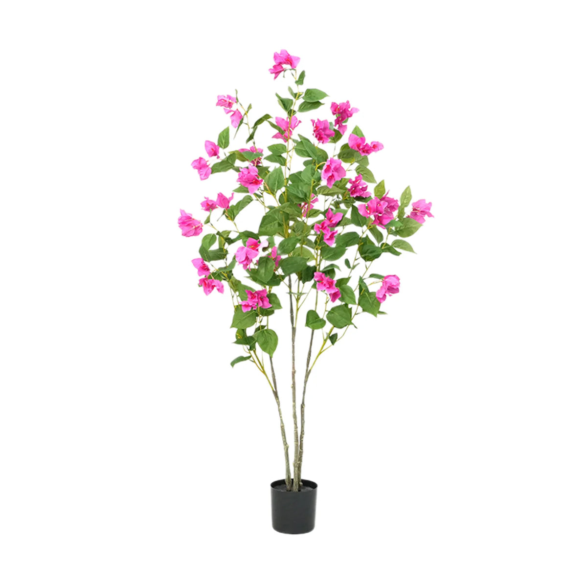 120cm  Artificial Tree With Real Touch Leaves, Green Plant Bougainvillea Tree For Photography Studio Atmosphere Decoration Artificial Landscape